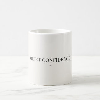 Tasse minimaliste Confiance discrète