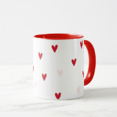 Tasse minimaliste « Je t’❤️ » (Devant droit)