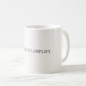 Tasse minimaliste pour amplifier la simplicité (Devant droit)