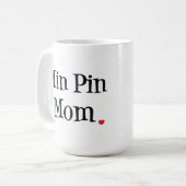 Tasse minimum de maman de Pin (Devant gauche)