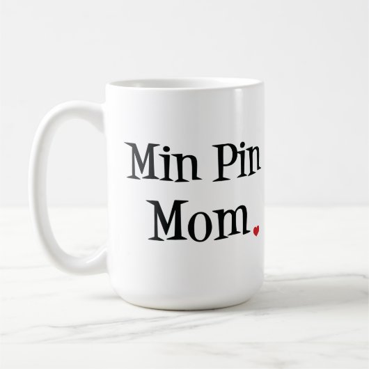 Tasse minimum de maman de Pin (Gauche)