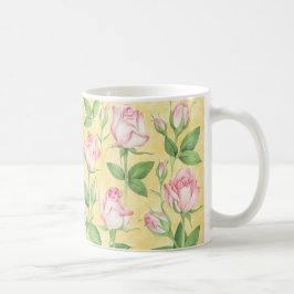 Tasse mit Rosenmuster Koffiemok