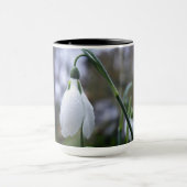Tasse mit Schneeglöckchen Mok (Midden)