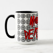 Tasse mobile de globe de Deathcamp partout (Gauche)