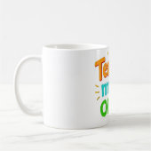 Tasse Mode Enseignant Activé – Tasse de café drôle (Gauche)
