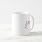 Tasse Mode Nid | Vibes de Chat Endormi (Devant droit)