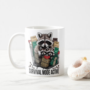 Tasse Mode Survie du Raton Laveur Active - Publici