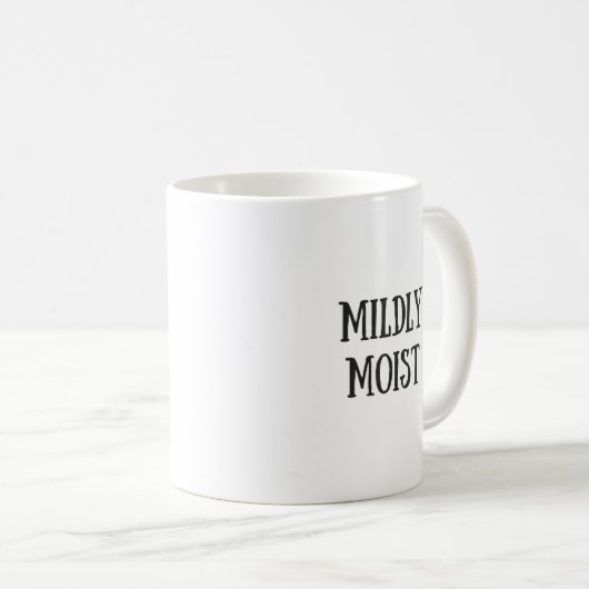 Tasse modérément moite (Devant droit)