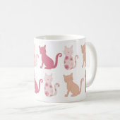 tasse moderne de chat (Devant droit)