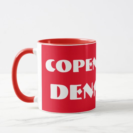 Tasse moderne de Copenhague (Gauche)