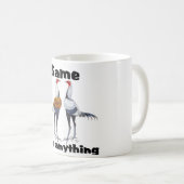 Tasse moderne de coq nain de jeu (Devant droit)