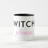 Tasse moderne de Halloween « Witch Please » – Chic (Centre)