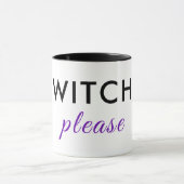 Tasse moderne de Halloween « Witch Please » – Chic (Centre)
