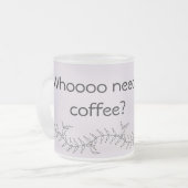 Tasse moderne de hiboux (Devant gauche)