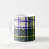Tasse moderne de tartan de robe de Gordon (Devant gauche)