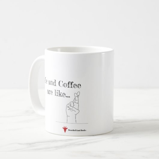 Tasse "moi et de café" (Devant gauche)