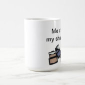 Tasse "moi et de mon ombre" - avec l'image de fard (Centre)