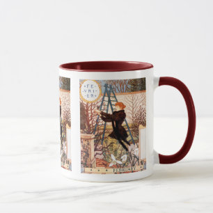 Tasse :  Mois de février - Février