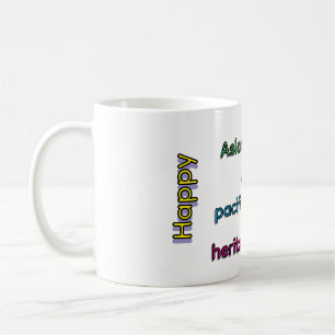 Tasse mois du patrimoine AAPI joyeux