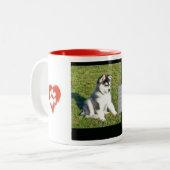 Tasse - mon coeur serait vide sans mon chien (Devant gauche)