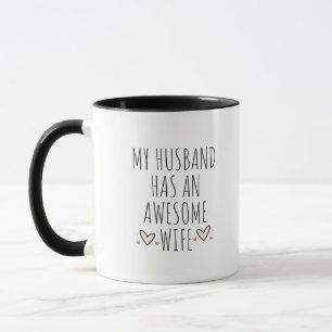 Tasse Mon Mari A Une Femme Géniale