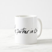 Tasse Mon Partenaire de Crime (Devant droit)