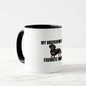 Tasse Mon Teckel Est Mon Humain Préféré (Devant gauche)