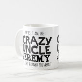 Tasse mono nommée faite sur commande (Devant gauche)