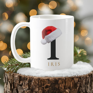 Tasse monogramme de Noël