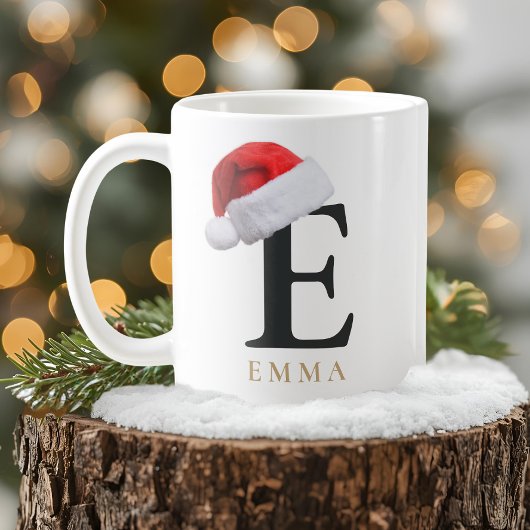 Tasse Monogramme de Noël