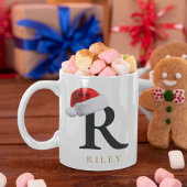 Tasse monogramme de Noël