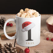 Tasse monogramme de Noël