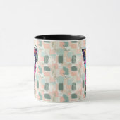 Tasse Monogramme Géométrique Dynamique - V pour Vi (Centre)