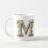Tasse Monogramme Rococo 'M' pour une Princesse du  (Gauche)