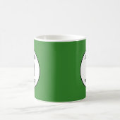 Tasse - Monogramme Vert Vintage (Centre)