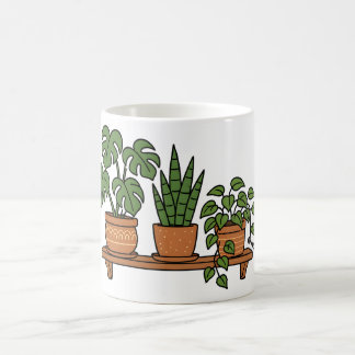 Tasse Monstera deliciosa | Plante serpent | Feuill