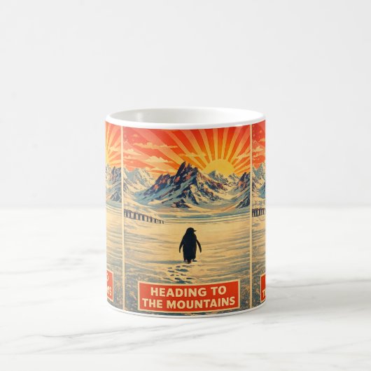 tasse montagne pingouin (Centre)