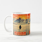 tasse montagne pingouin (Gauche)