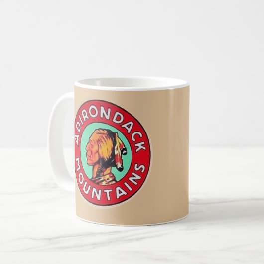 Tasse Montagnes Adirondack (Devant gauche)