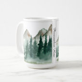 Tasse Montagnes Pins (Devant gauche)