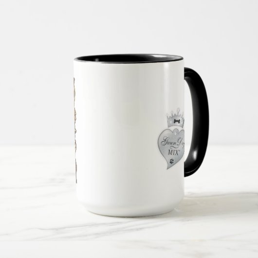 Tasse "montrez chien" (Devant droit)