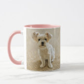 Tasse Morkie Love Como (Gauche)