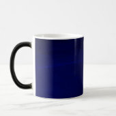 Tasse Morphing 11 oz Bleu Noir Gelé/Blanc (Gauche)