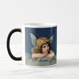 Tasse Morphing Ange Vintage - Choisissez Amour, Jo