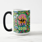 Tasse Morphing Art Pop Rétro "Restez Cool" (Gauche)