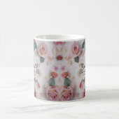 Tasse Morphing Couleur de Fil Floral | Rose Douce (Centre)
