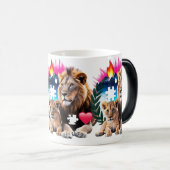 Tasse morphing couleur éléments émotionnels Lionce (Devant droit)