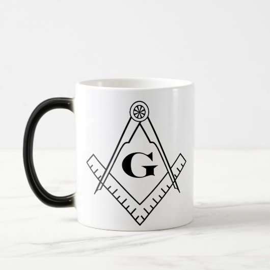 Tasse Morphing de carré et de boussole (Gauche)
