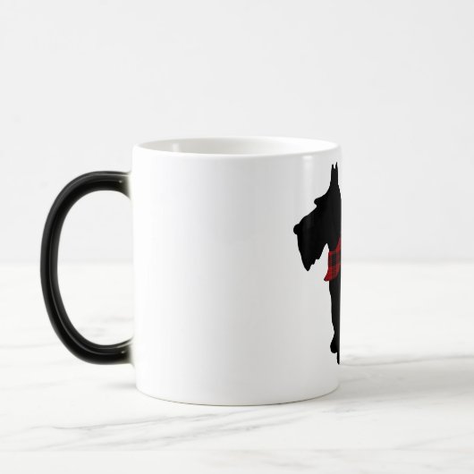 Tasse Morphing de chien de Scottie (Gauche)