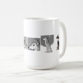 Tasse Morphing de chien simple (Devant droit)